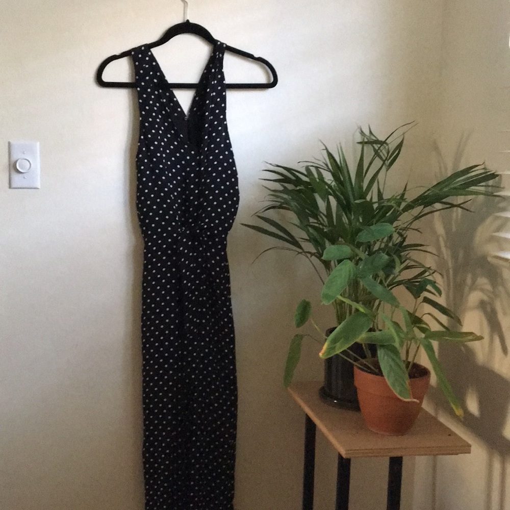 Zara polka dot jumpsuit